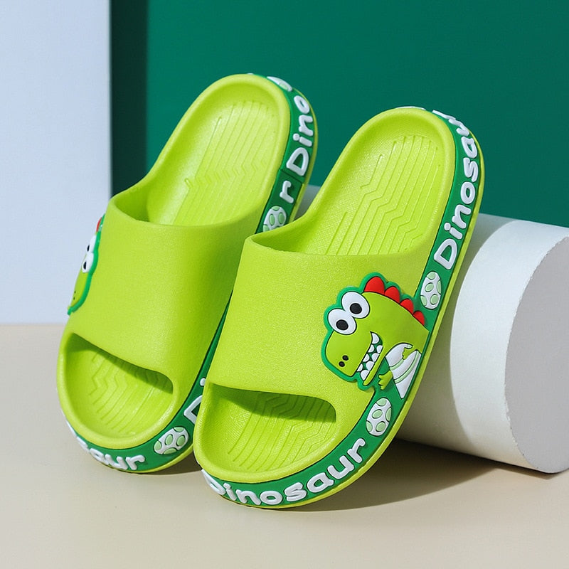 Chinelo Infantil Anti-Derrapante Dino Crocks