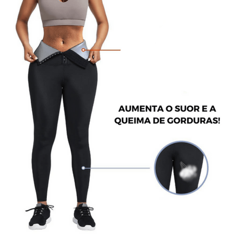 LIQUIDAÇÃO RELÂMPAGO (ÚLTIMO DIA) - Efeito Sauna - FIT MULHER Modela Cintura, Queima Calorias, Pochete e Ideal para Pós Parto - GARANTIA